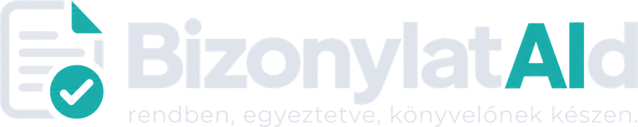BizonylatAId – rendben, egyeztetve, könyvelőnek készen.